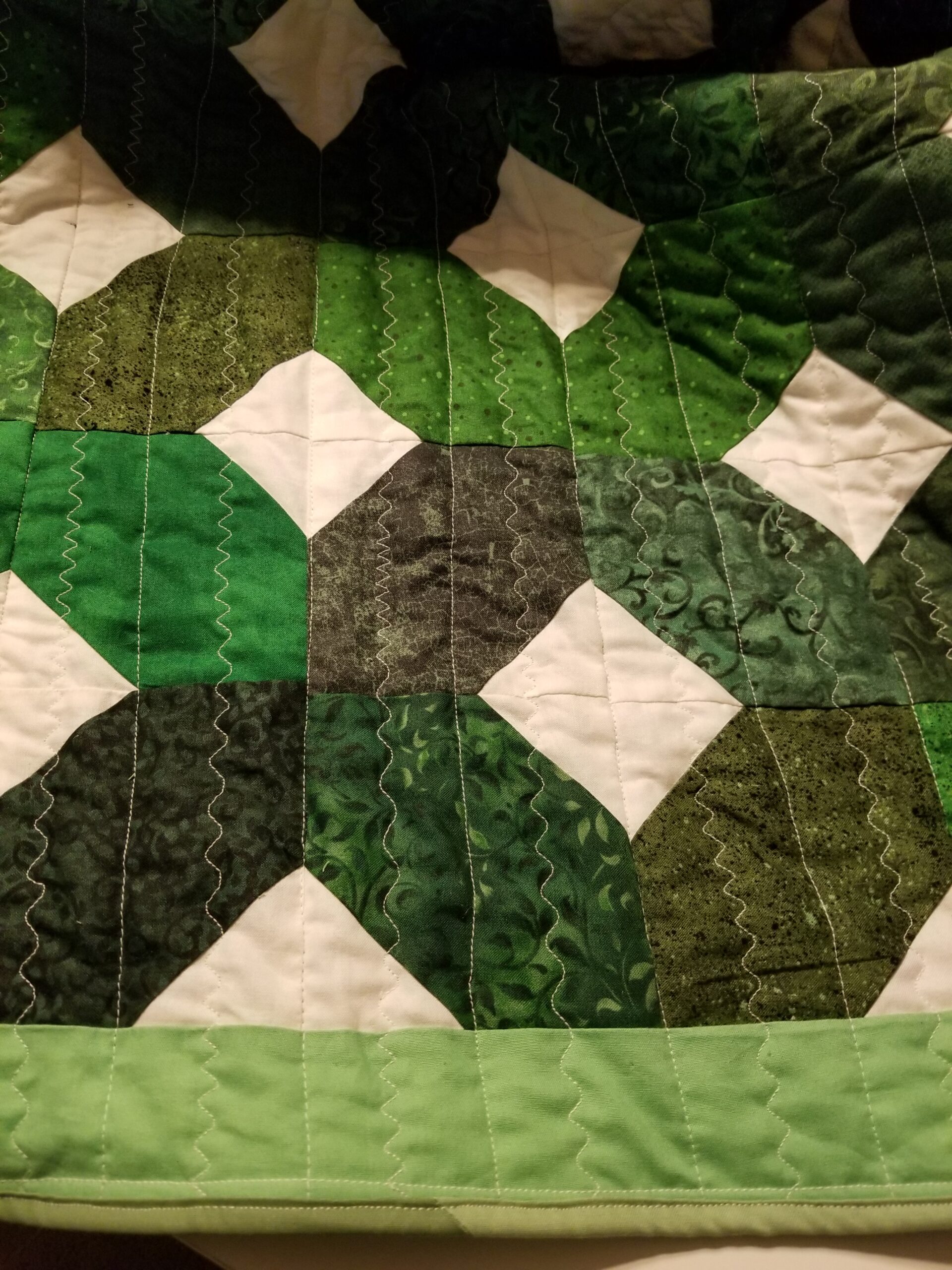 Finished Xs and Os Quilt