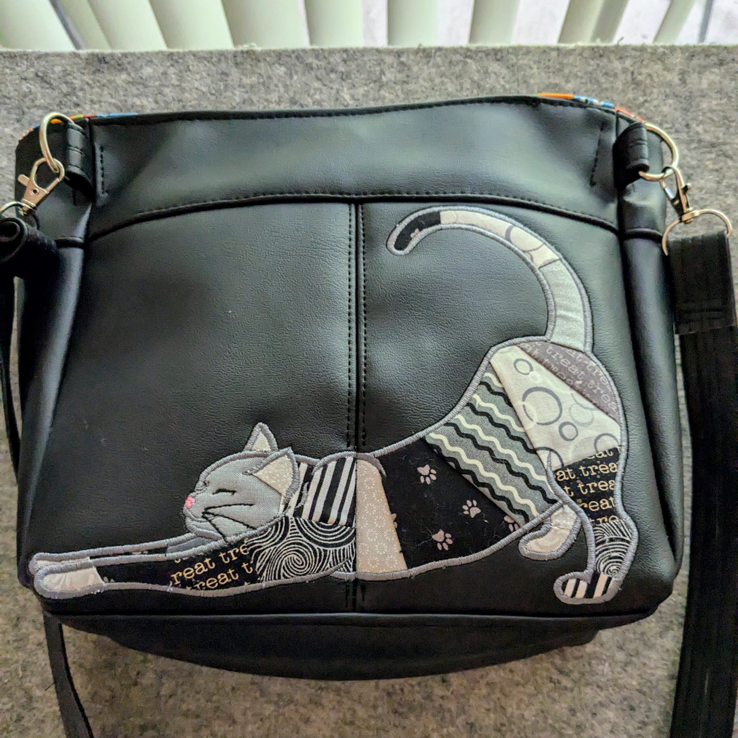 Black and White Cat Bag